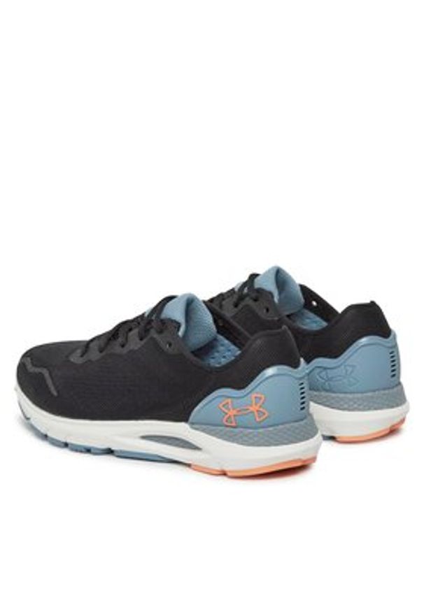 Under Armour Buty do biegania Ua W Hovr Sonic 6 3026128-004 Czarny. Kolor: czarny. Materiał: materiał