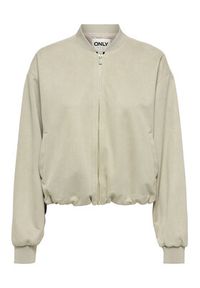 only - ONLY Kurtka bomber Mavi 15364101 Beżowy Regular Fit. Kolor: beżowy. Materiał: syntetyk #6