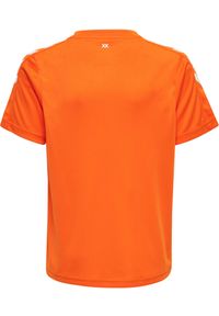 Koszulka sportowa z krótkim rękawem dziecięca Hummel Core XK Kids Poly Jersey S/. Kolor: pomarańczowy, wielokolorowy, żółty. Materiał: jersey. Długość rękawa: krótki rękaw. Długość: krótkie