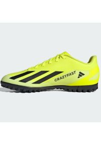 Adidas - Buty adidas X Crazyfast Club Tf M IF0723 żółte. Kolor: żółty. Materiał: materiał, syntetyk, guma. Szerokość cholewki: normalna