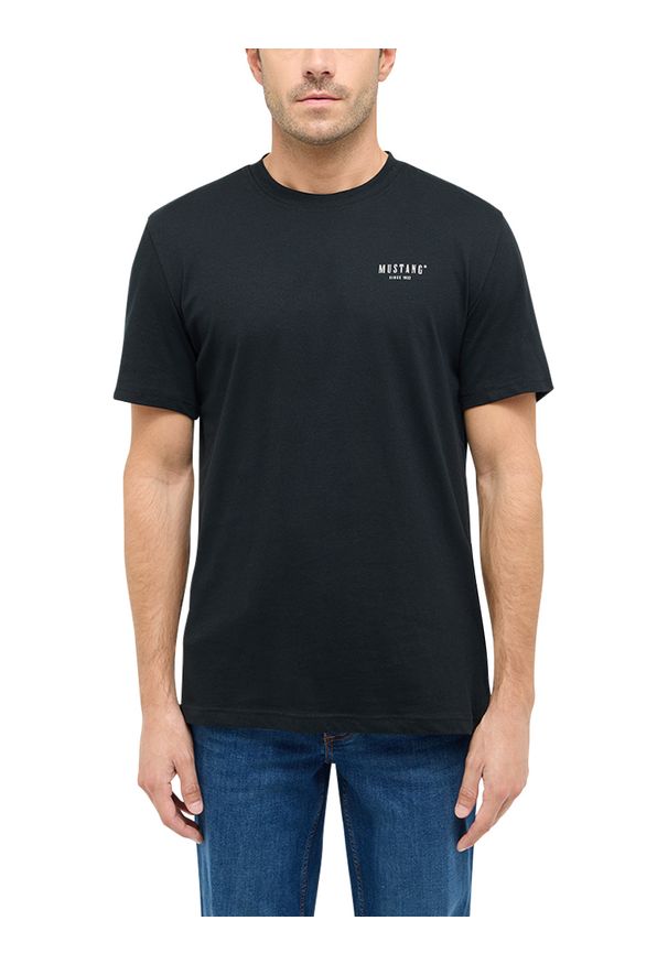 Męski T-Shirt Mustang Style Austin Black 1016273 4142