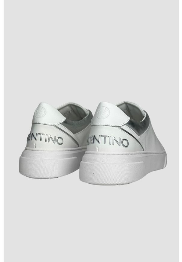 Valentino by Mario Valentino - VALENTINO Białe buty Stan S Sneaker Lace-Up. Kolor: biały