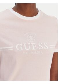 Guess T-Shirt V6GI08 K2975 Różowy Regular Fit. Kolor: różowy. Materiał: bawełna #5