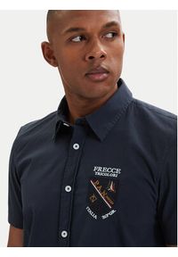 Aeronautica Militare Koszula 261CA1326UCT03288 Granatowy Regular Fit. Kolor: niebieski. Materiał: bawełna #2