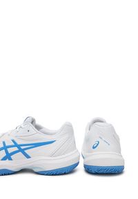 Asics Buty do tenisa Gel-Game Gs 1044A083 Biały. Kolor: biały. Materiał: skóra. Sport: tenis #3