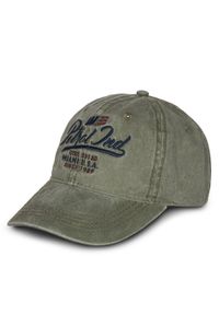 Petrol Industries Czapka z daszkiem M-1050-CAP820 Zielony. Kolor: zielony. Materiał: materiał, bawełna