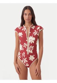 Seafolly Strój kąpielowy Mayflower 60290-299 Czerwony. Kolor: czerwony. Materiał: syntetyk #1