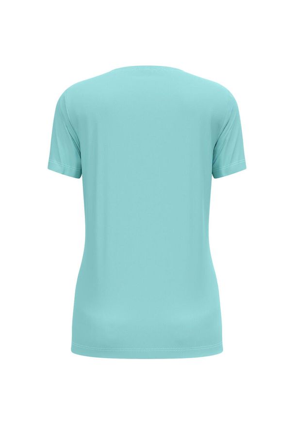 Odlo - Koszulka z krótkim rękawem damska ODLO F-Dry Ridgeline T-Shirt Crew Neck s/s. Kolor: niebieski. Długość rękawa: krótki rękaw. Długość: krótkie