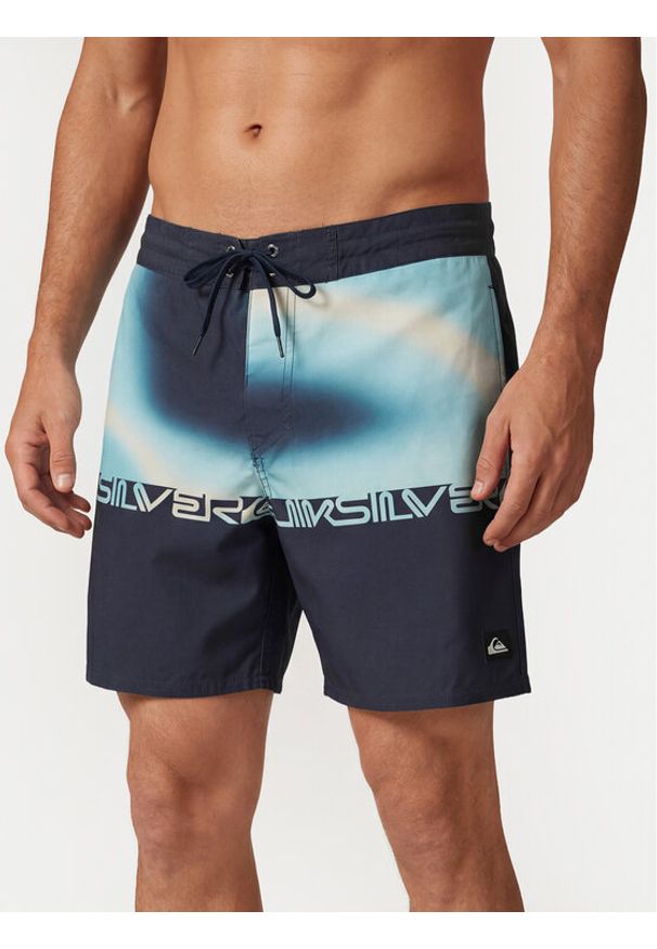 Quiksilver Szorty kąpielowe Everyday 16 EQYBS04897 Granatowy Regular Fit. Kolor: niebieski. Materiał: syntetyk