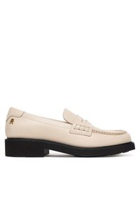 TOMMY HILFIGER - Loafersy Tommy Hilfiger. Kolor: kremowy #1