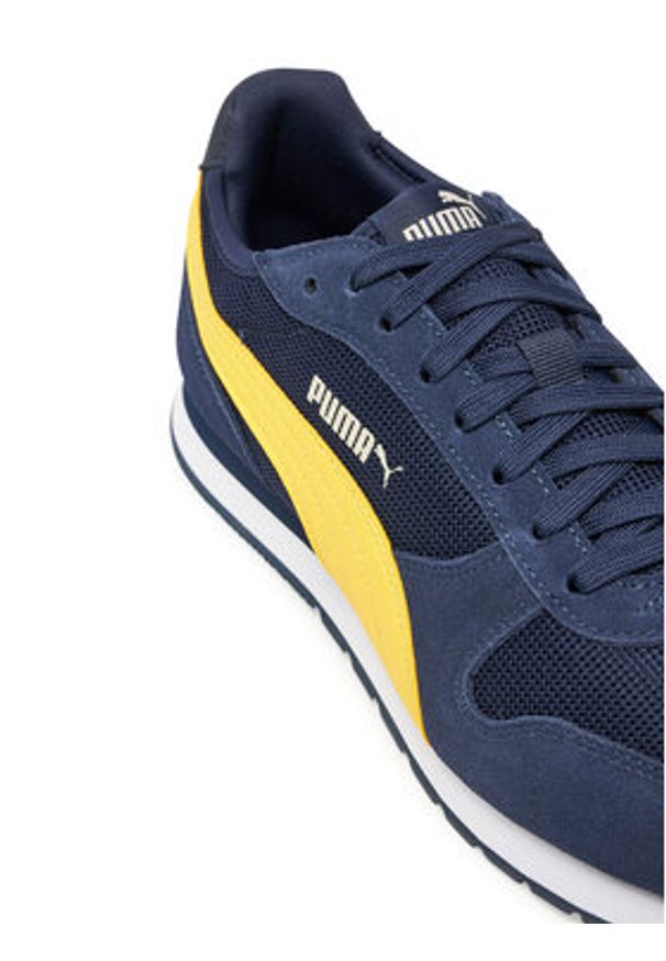 Puma Sneakersy ST MILER 401622 11 Granatowy. Kolor: niebieski. Materiał: zamsz, skóra