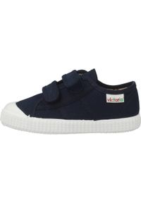 VICTORIA - Buty tenisówki dziecięce Victoria. Kolor: niebieski. Materiał: tkanina