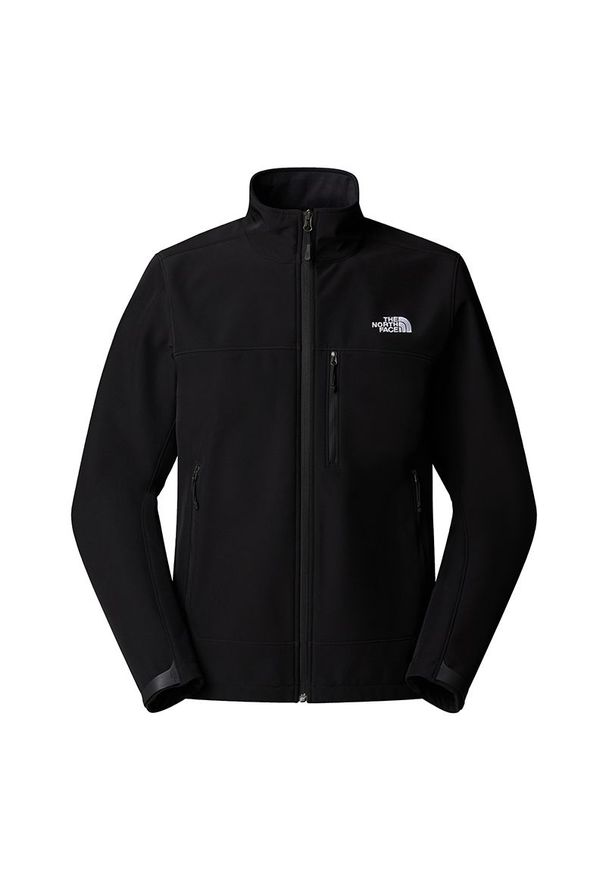 Kurtka męska The North Face Apex Bionic 0A8EJCJK31 - czarna. Kolor: czarny. Materiał: materiał, polar, elastan, poliester. Wzór: haft. Styl: elegancki