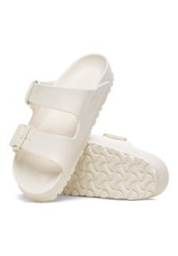 Klapki damskie Birkenstock Arizona Essentials EVA Eggshell. Kolor: kremowy