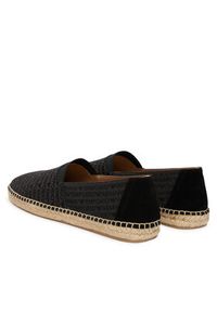 Emporio Armani Espadryle EM005853 AF25529 MC012 Czarny. Kolor: czarny. Materiał: materiał #4