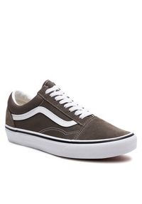 Vans Tenisówki Old Skool VN0005UF9JC1 Brązowy. Kolor: brązowy. Materiał: zamsz, skóra #4