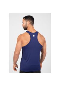 GORILLA WEAR - Classic Training Top bez rękawów - Granatowy. Kolor: niebieski. Długość rękawa: bez rękawów. Styl: sportowy