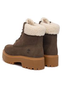 Timberland Trzewiki TB0A2PU6W011 Brązowy. Kolor: brązowy. Materiał: skóra #5