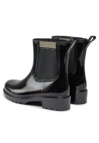 TOMMY HILFIGER - Tommy Hilfiger Kalosze Essential Tommy Rainboot FW0FW07760 Czarny. Kolor: czarny #5