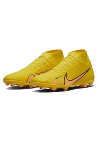 Buty piłkarskie męskie Nike Superfly 9 Club. Kolor: żółty. Materiał: syntetyk, tkanina, materiał. Sport: piłka nożna