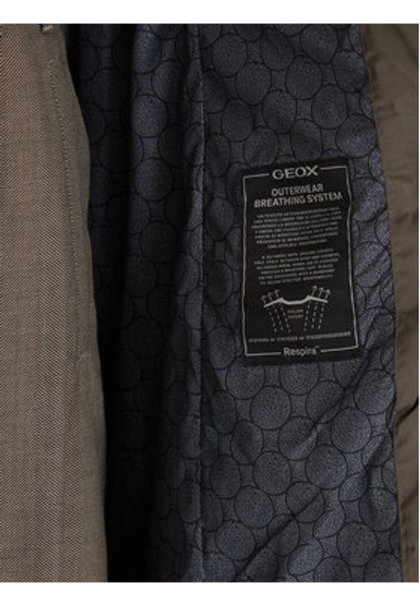 Geox Kurtka puchowa Bettanie W5626H T3122 F3236 Zielony Regular Fit. Kolor: zielony. Materiał: syntetyk