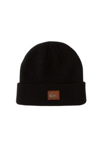 Czapka zimowa męska Quiksilver beanie. Kolor: czarny. Materiał: akryl. Sezon: zima