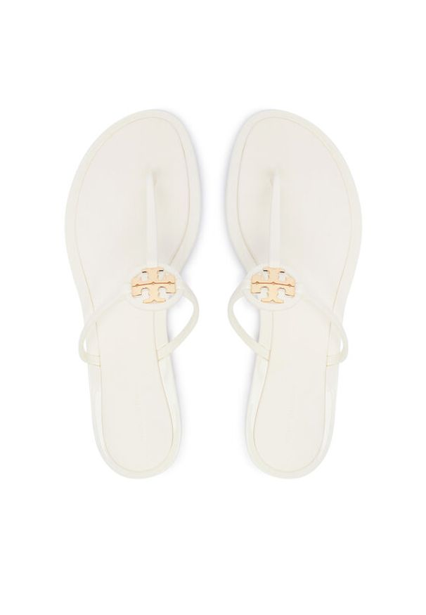 Tory Burch Japonki Mini Miller Jelly 166808 Biały. Kolor: biały. Materiał: syntetyk