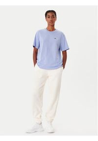 Lacoste T-Shirt TF7215 Błękitny Regular Fit. Kolor: niebieski. Materiał: bawełna #5