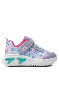 Geox Sneakersy J Assister Girl J45E9B 02ANF C8888 M Fioletowy. Kolor: fioletowy. Materiał: materiał #1