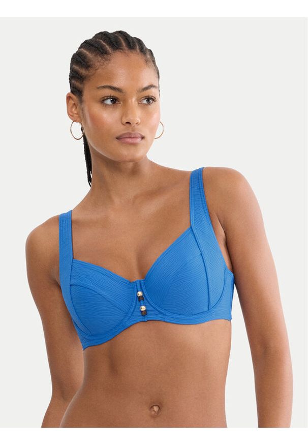 Triumph Góra od bikini Summer Dune W 01 10226487 Niebieski. Kolor: niebieski. Materiał: syntetyk