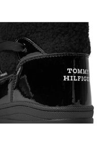 TOMMY HILFIGER - Tommy Hilfiger Śniegowce T3A6-33067-1630999 S Czarny. Kolor: czarny #4
