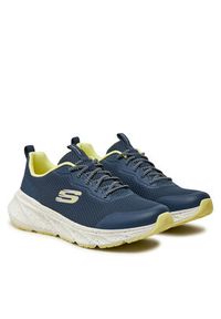 skechers - Skechers Sneakersy 150472/NVLM Granatowy. Kolor: niebieski. Materiał: materiał #3