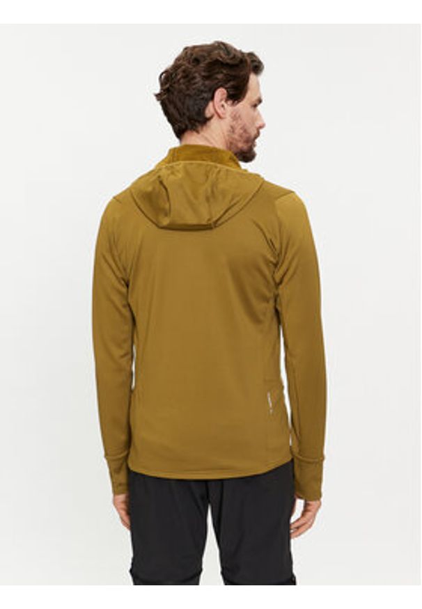 Salewa Bluza techniczna Puez 28521 Brązowy Slim Fit. Kolor: brązowy. Materiał: syntetyk