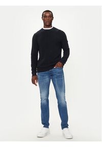 JOOP! Jeans Sweter 15 JJK-13Haro 30042634 Granatowy Modern Fit. Kolor: niebieski. Materiał: bawełna #3