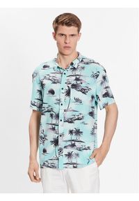 Koszula Quiksilver. Kolor: zielony. Materiał: bawełna #1