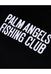 PALM ANGELS - Bluza z nadrukiem Fishing Club. Kolor: czarny. Materiał: bawełna. Długość rękawa: długi rękaw. Długość: długie. Wzór: nadruk. Styl: klasyczny #7