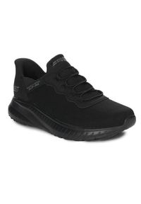 skechers - Buty treningowe męskie Skechers 118300BBK. Zapięcie: bez zapięcia. Kolor: czarny. Materiał: materiał, syntetyk, tkanina. Szerokość cholewki: normalna