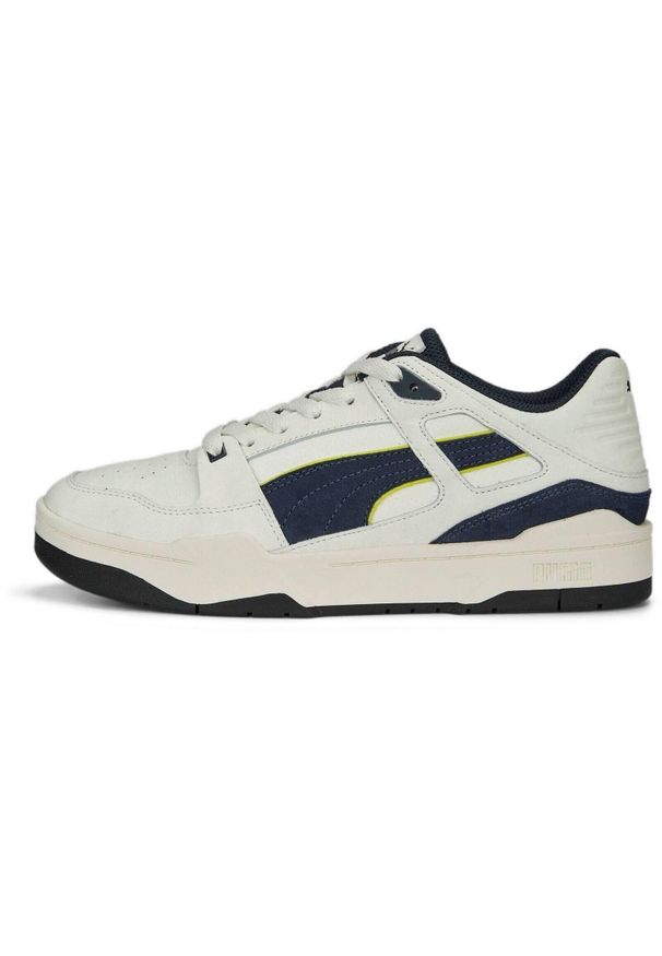Adidasy Puma Slipstream Alwayson, Dla obu płci. Kolor: biały, wielokolorowy, beżowy, niebieski. Materiał: guma, skóra ekologiczna, materiał