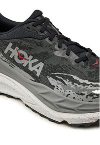 HOKA - Hoka Buty do biegania Stinson 7 1141530 Czarny. Kolor: czarny. Materiał: materiał