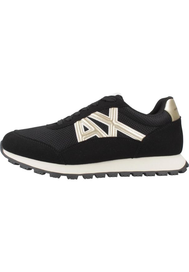 Armani Exchange - Kapcie ARMANI EXCHANGE XW002150 AF1938 Czarny. Kolor: czarny. Materiał: syntetyk, tkanina. Styl: sportowy