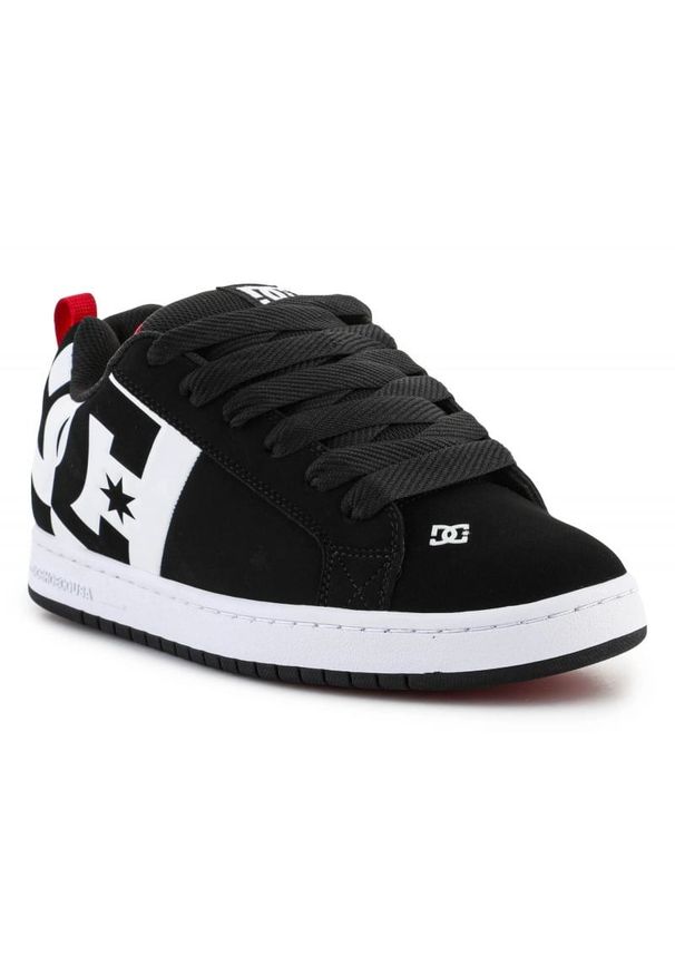 Buty DC Shoes Court Graffik Sq M ADYS100422-BW5 czarne. Okazja: na co dzień. Kolor: czarny. Sport: skateboard