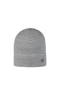 Czapka wełniana Buff Lightweight Merino Wool Hat. Kolor: szary. Materiał: wełna. Styl: sportowy