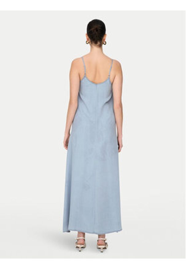 only - ONLY Sukienka letnia Charis 15337932 Niebieski Loose Fit. Kolor: niebieski. Materiał: lyocell. Sezon: lato