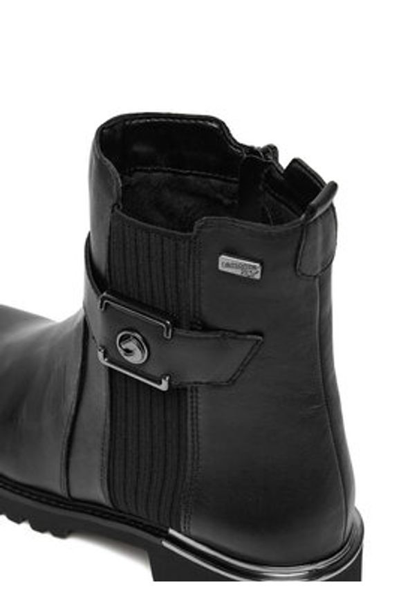 Remonte Botki CEO-D8654-00 Czarny. Kolor: czarny. Materiał: skóra