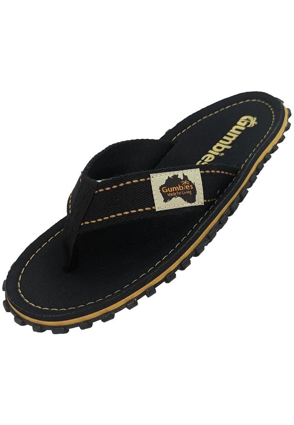 Japonki Gumbies Islander Canvas Flip-Flops. Kolor: czarny. Sport: pływanie, fitness
