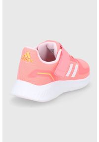 Adidas - adidas - Buty dziecięce Runfalcon 2.0. Nosek buta: okrągły. Zapięcie: rzepy. Kolor: różowy. Materiał: materiał, guma