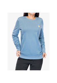 Bluza bez kaptura damska Carhartt French Terry Crewneck Sweatshirt. Typ kołnierza: bez kaptura. Kolor: niebieski