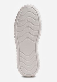 Born2be - Różowe Sneakersy na Grubej Podeszwie z Tłoczeniem i Ozdobnymi Paskami Ralis. Okazja: na co dzień. Zapięcie: pasek. Kolor: różowy. Materiał: jeans, dresówka #2