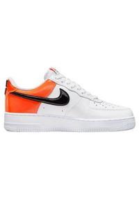 Buty do chodzenia damskie Nike Air Force 1 07 Ess W. Zapięcie: sznurówki. Kolor: żółty, pomarańczowy, wielokolorowy. Materiał: guma, skóra, tkanina. Szerokość cholewki: normalna. Model: Nike Air Force. Sport: turystyka piesza
