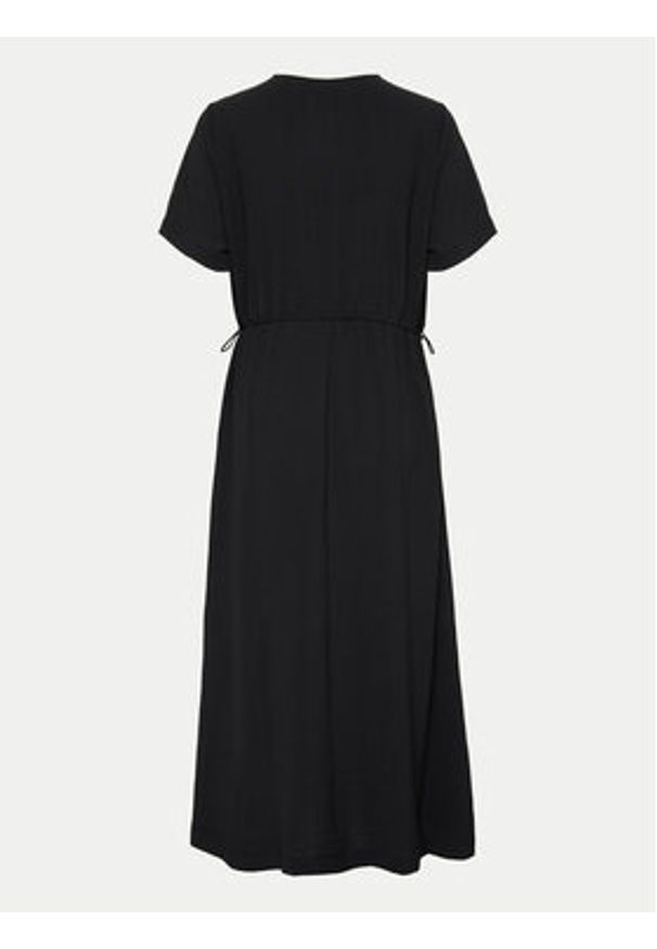 Kaffe Sukienka codzienna Dea 10508615 Czarny Regular Fit. Okazja: na co dzień. Kolor: czarny. Materiał: syntetyk. Typ sukienki: proste. Styl: casual